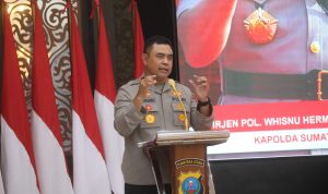 Kapolda Sumut, Irjen Whisnu.(Istimewa).