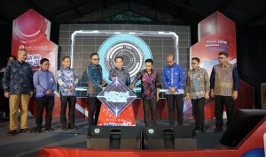 Kepala Bank Indonesia Perwakilan Sumut bersama dengan Pj Gubsu, Rektor USU.(Istimewa)