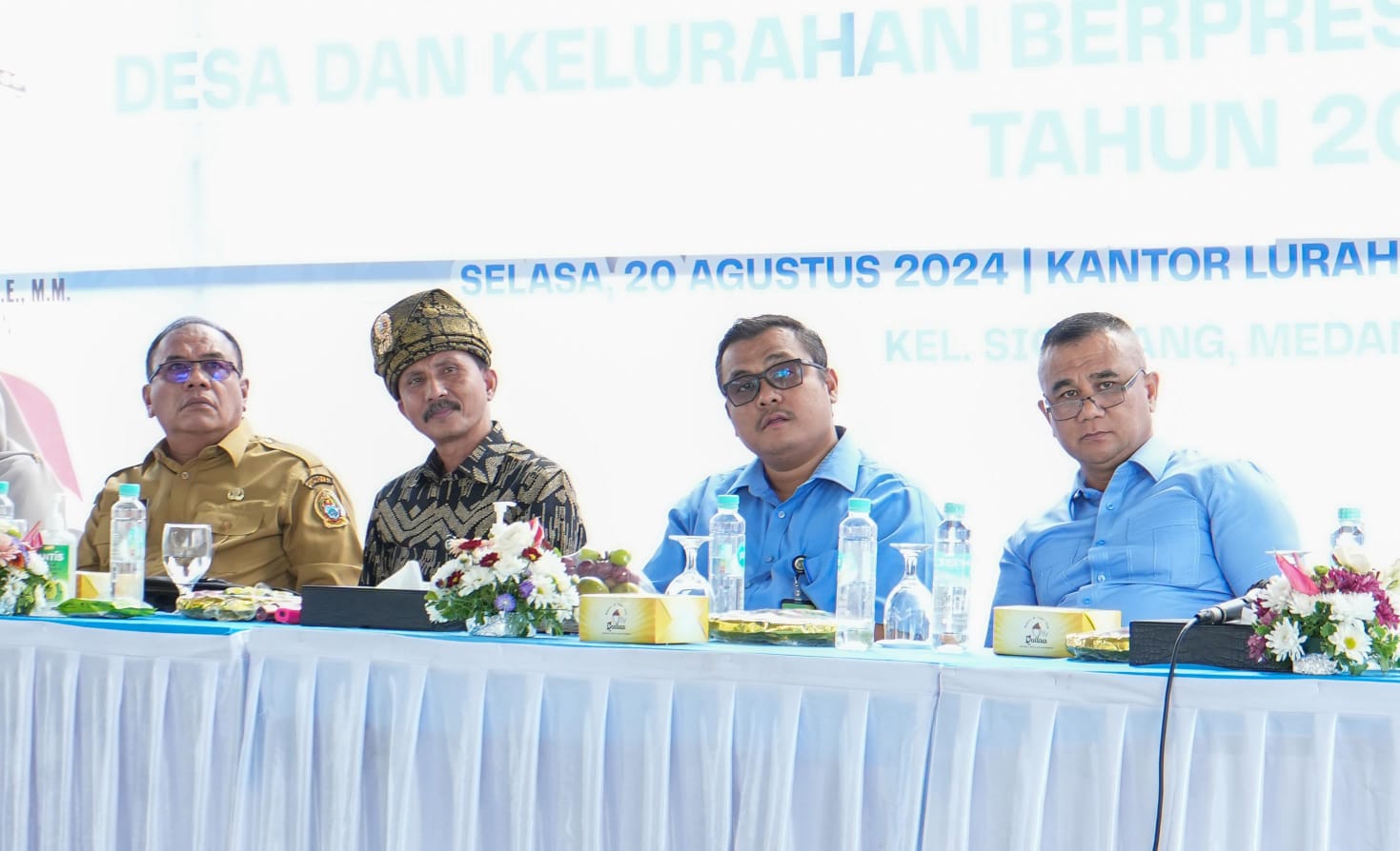 Tim penjaringan Desa dan Kelurahan berprestasi Tingkat Regional 2024. BP/erwan