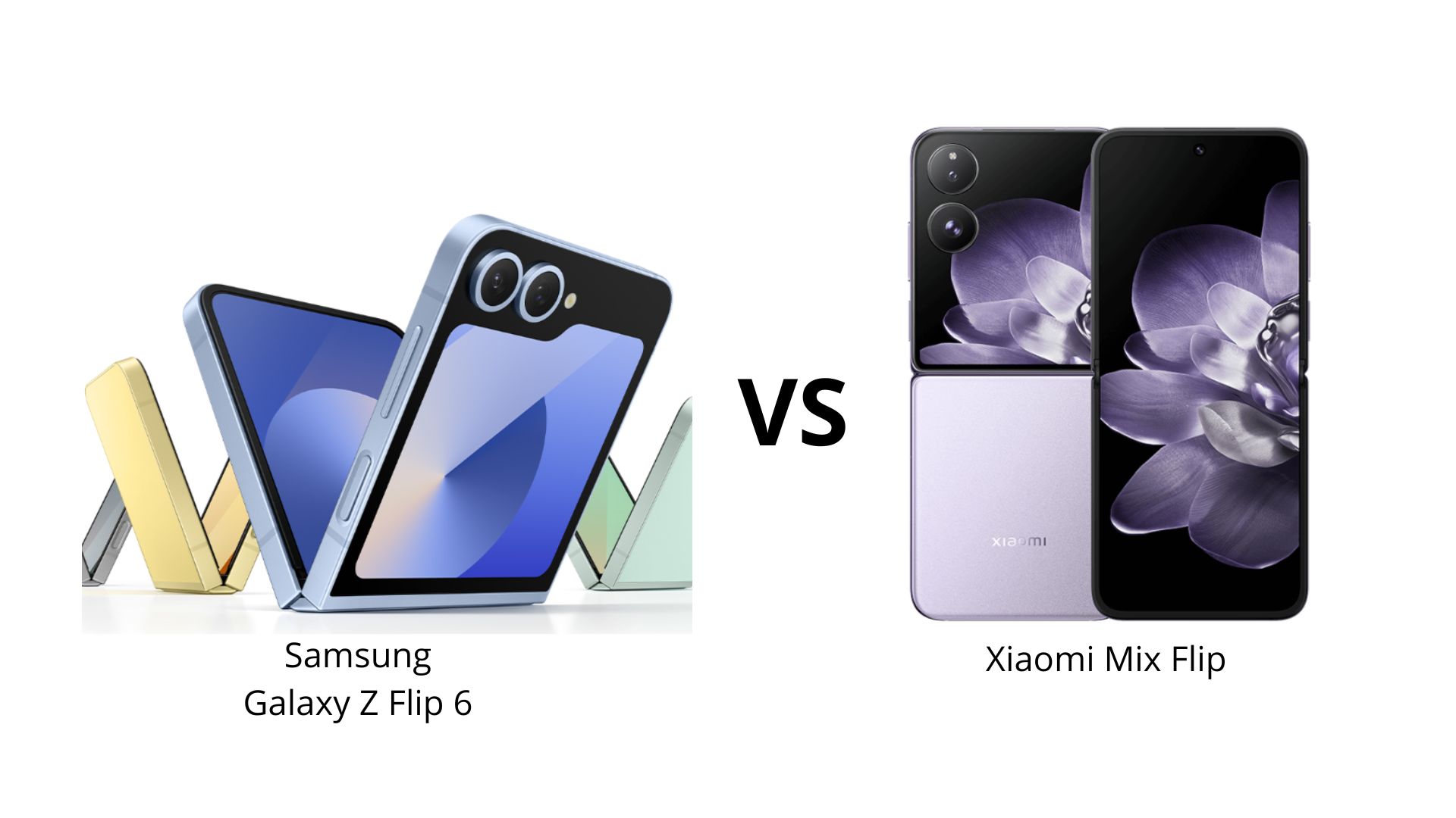 Perbandingan Xiaomi Mix Flip vs Samsung Galaxy Z Flip6: Spesifikasi dan Harga