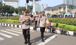 TNI dan Polri Amankan Aksi Unjuk Rasa dengan 1.273 Personel, Siaga di Sekitar Patung Arjuna Wijaya, MK, dan Istana Merdeka