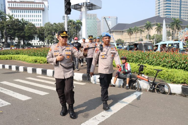 TNI dan Polri Amankan Aksi Unjuk Rasa dengan 1.273 Personel, Siaga di Sekitar Patung Arjuna Wijaya, MK, dan Istana Merdeka