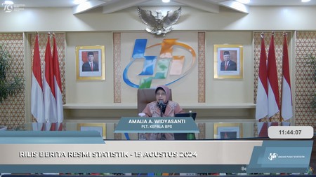 Nilai Ekspor Indonesia Juli 2024 Mencapai US$ 22,21 Miliar, Meningkat 6,65%