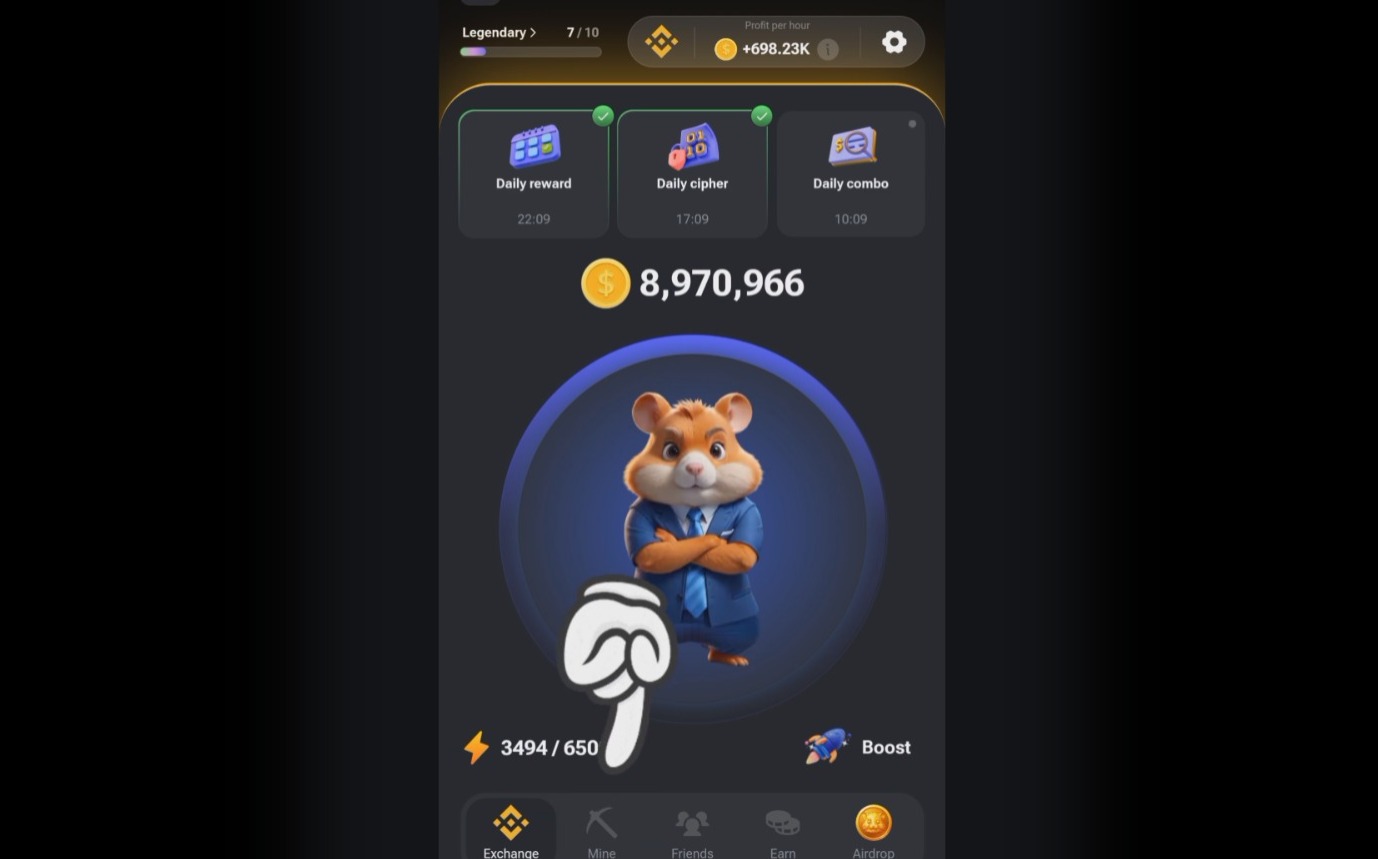 Daily Cipher dan Daily Combo Hamster Kombat: Peluang Emas untuk Mendapatkan Koin!