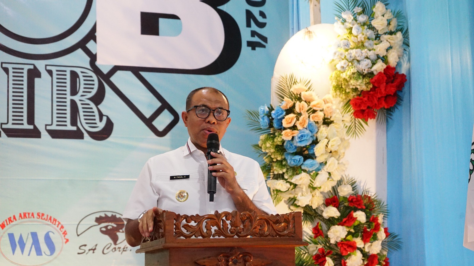 Pj.Bupati Langkat Apresiasi SMK Putra Jaya yang telah melakukan Kolaborasi dan sinergi dengan dunia usaha melalui Job Fair SMK 2024.