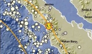 Gempa Magnitundo 5,7 Guncang Tapanuli Utara