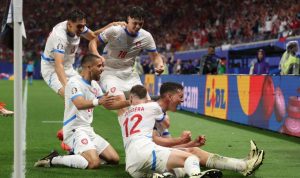 Georgia vs Republik Ceko di UEFA Nations League