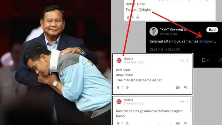 Gibran Rakabuming dan Akun Kaskus 'Fufufafa' Ramai Jadi Perbincangan di Media Sosial