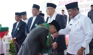 Wali Kota Binjai hadiri pelepasan 14 mahasiswa PT KU MUI.
