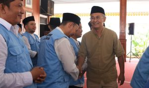 Asisten I Pemko Binjai Aldi Agutian S,Sos MM hadiri Pelantikan BKPRMI Kota Binjai.