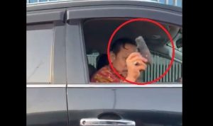 Pengemudi Pajero Sport Mengancam dengan Pistol di Flyover Kalibata