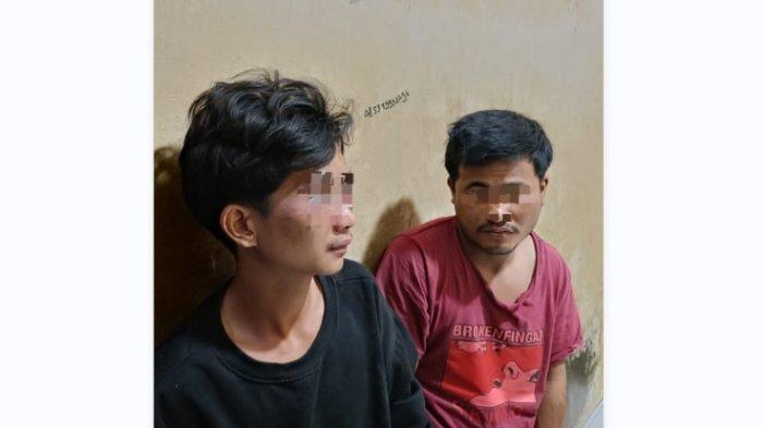 Dua pria terduga pelaku rudapaksa terhadap siswi SMA di Kabupaten Labuhanbatu dihajar warga. Keduanya diduga menyekap korban lalu menyetubuhinya bersama beberapa orang lainnya beramai-ramai.