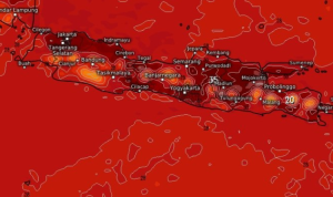 Pulau Jawa Memerah, Suhu Panas Ekstrem Melanda Beberapa Kota