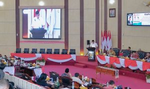 Rapat paripurna DPRD Medan di Gedung Dewan. BP/erwan