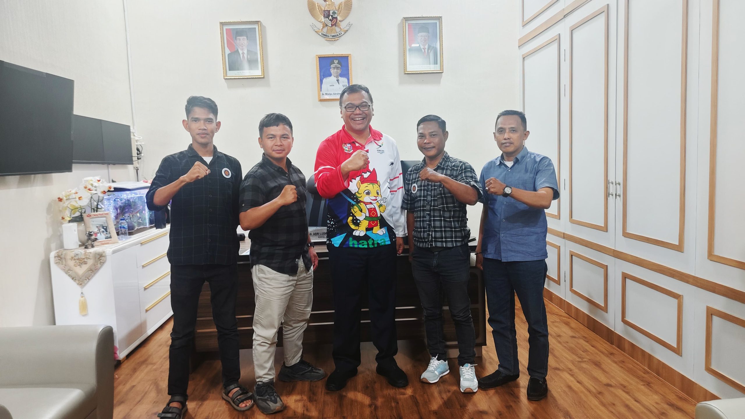 Pengurus Daerah ICMI Muda audiensi Bersama Kadis Kesehatan Deli Serdang dr.Asri Ludin Tambunan, M.Ked(PD), Sp.PD, KGEH