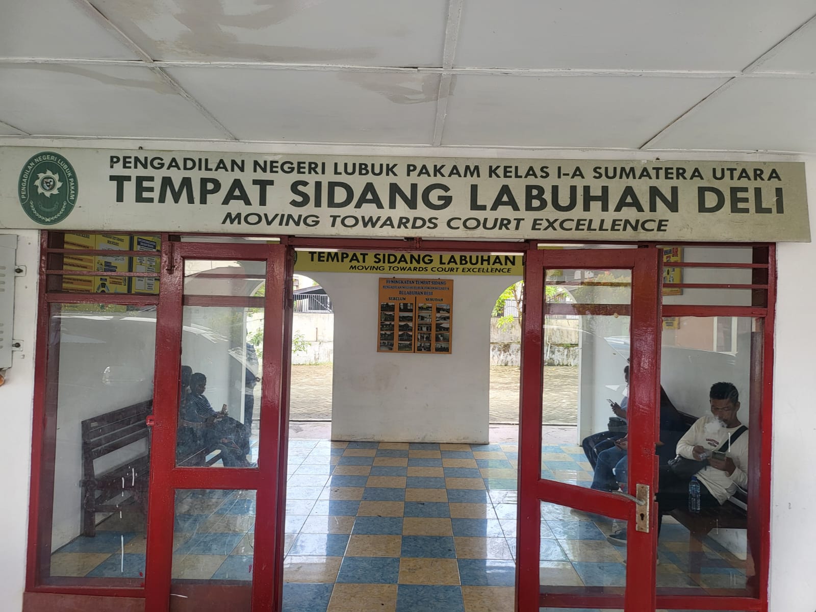 Kantor Pengadilan Negeri Lubuk Pakam tempat sidang di Pengadilan Labuhandeli.(Istimewa)
