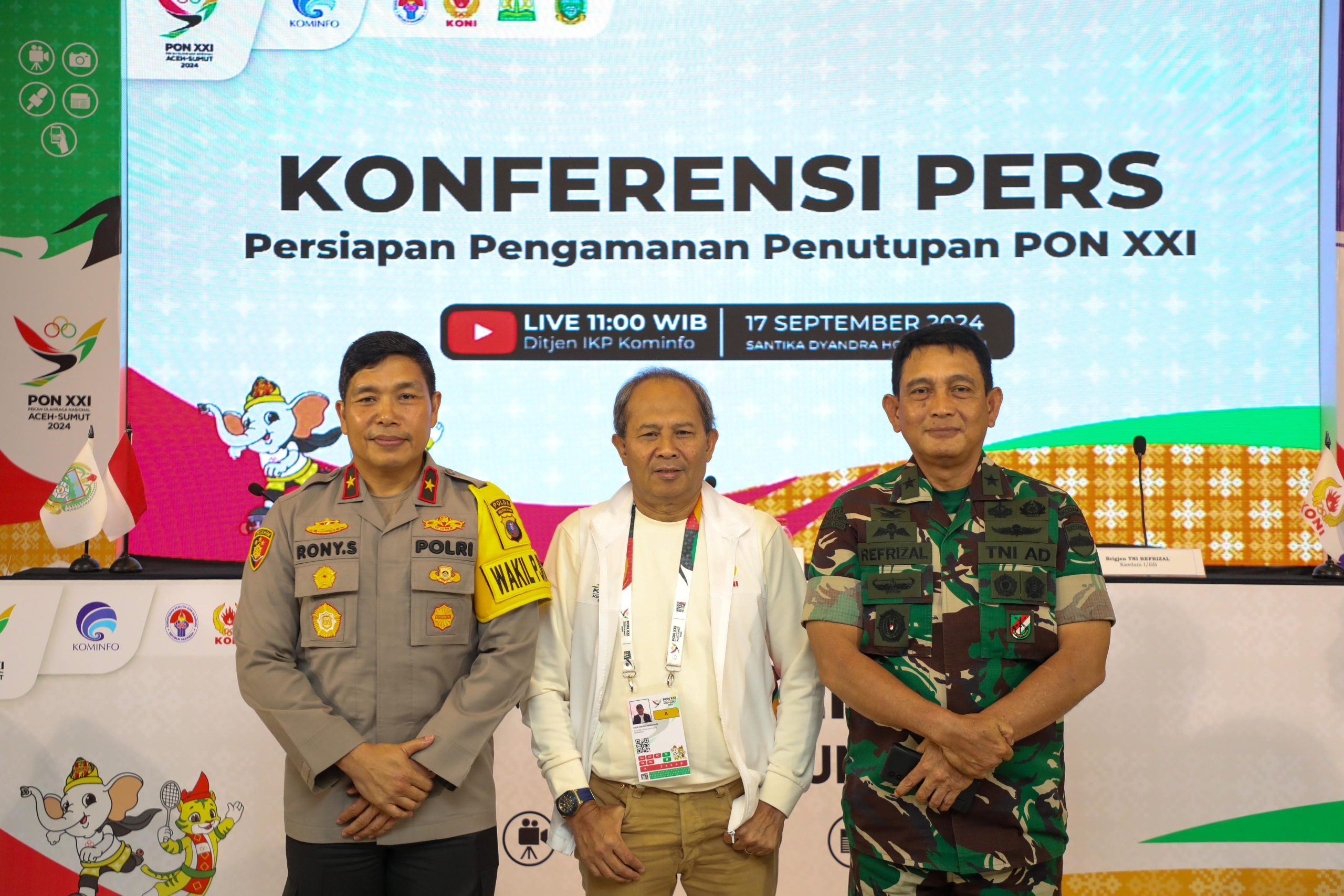 Wakapolda Sumut, Brigjen Pol Rony ketika memberikan keterangan.(Istimewa).