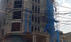 Bangunan di Jalan Sutomo Medan diduga tidak sesuai PBG/SIMB. BP/ist