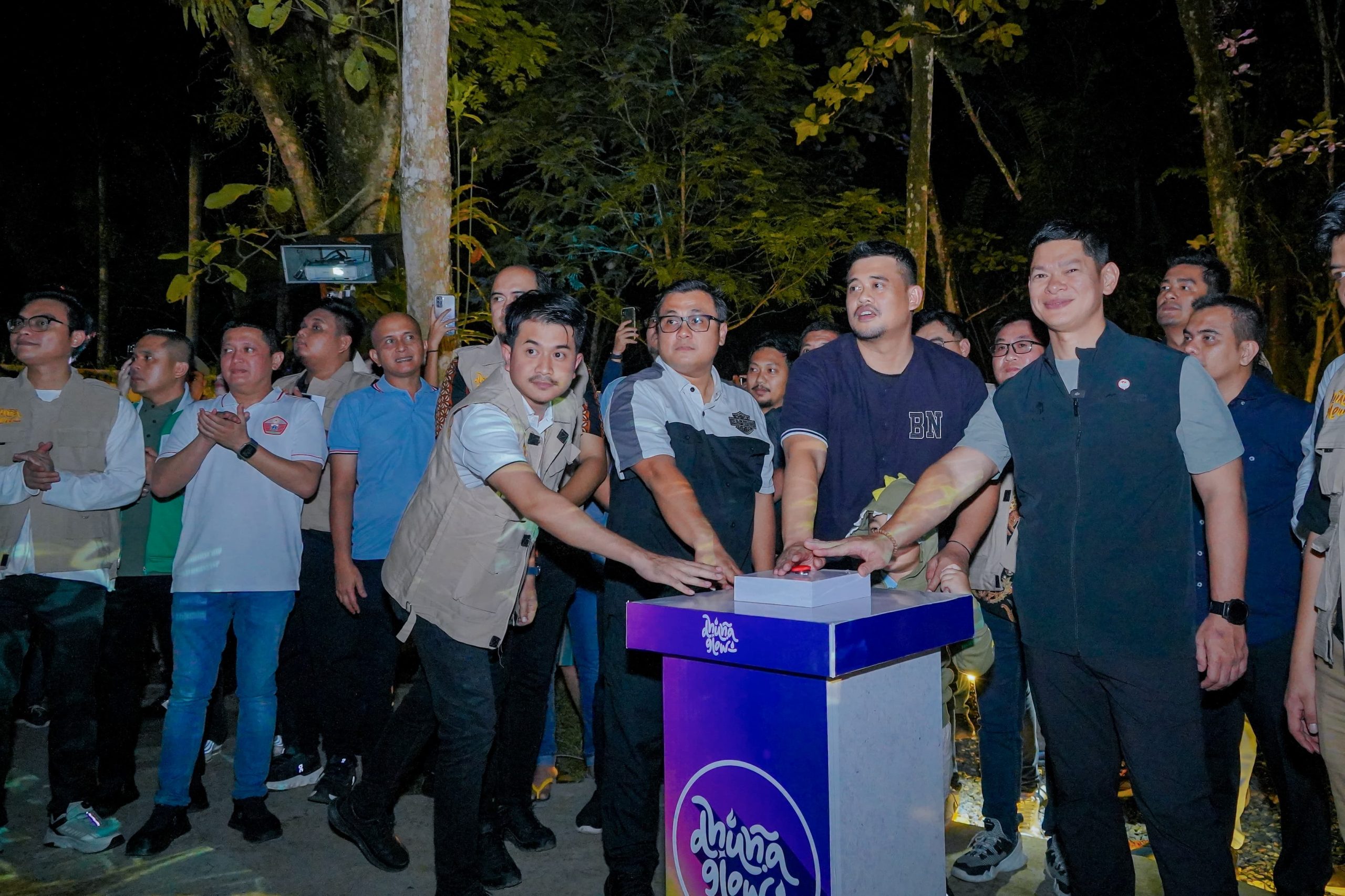 Wali Kota Medan Bobby Nasution saat acara SDI Kota Medan tahun 2024 di Balai Kota Medan, Jumat (20/9/2024). BP/erwan