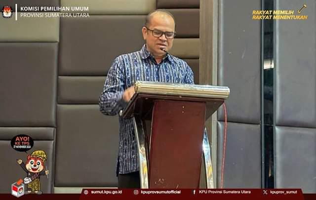 Ketua KPU Sumut Agus.(Istimewa).