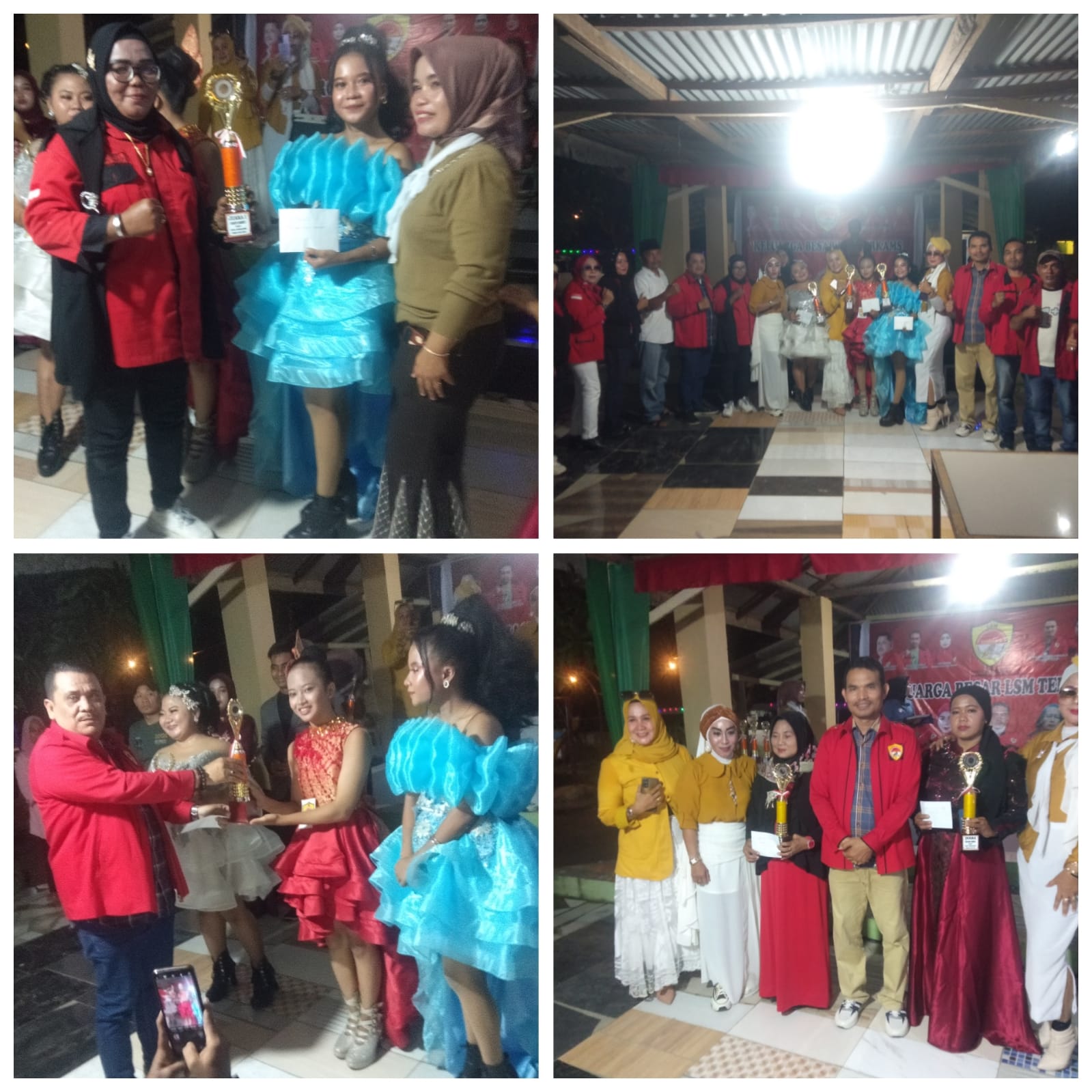 Final Festival Lagu Dangdut Perebutkan Piala DPK LSM Terkams Desa Percut Sukses