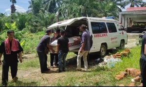 Jasad Siswa SMPN 1 STM Hilir Kabupaten Deli Serdang