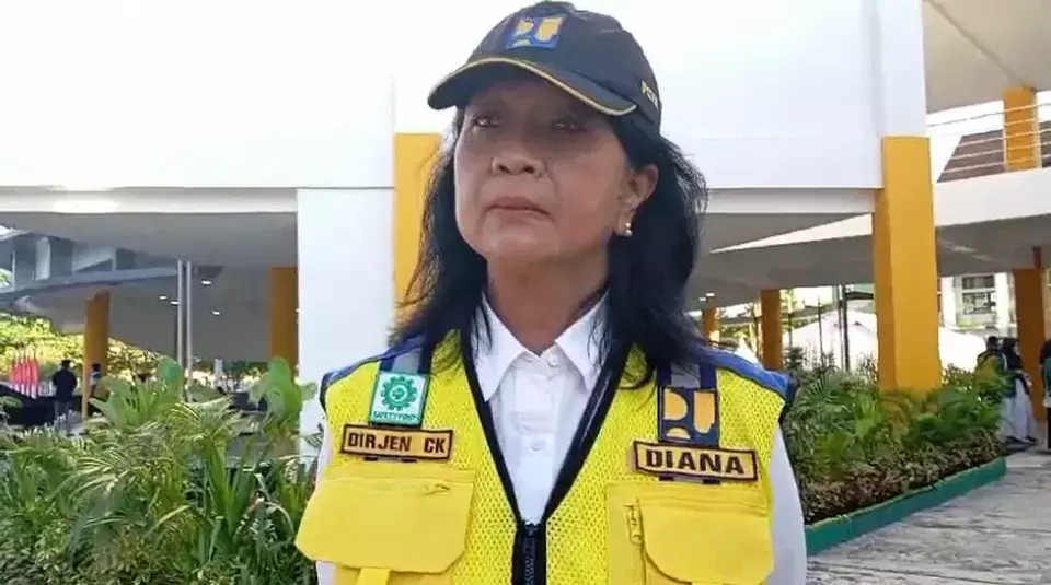 Dirjen Cipta Karya Kementerian PUPR Diana Kusumastuti, BP/BS.
