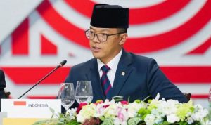 Menteri Luar Negeri, Sugiono baru bergabung di Akmil Magelang usai menghadiri KTT BRICS di Rusia, BP/NTVN.