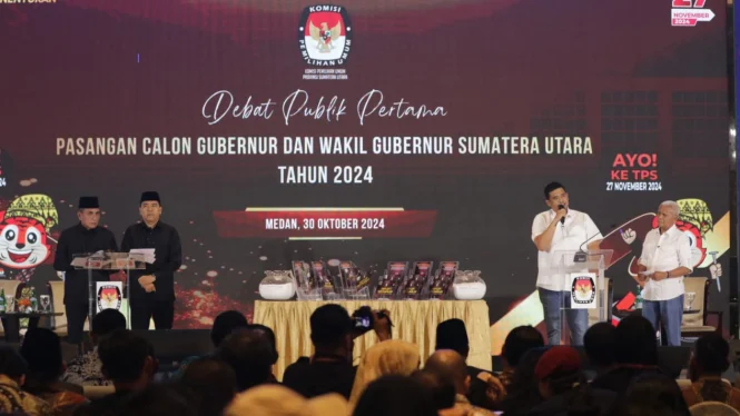 Debat publik perdana pilgub sumatera utara, BP/VV.