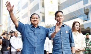Presiden Terpilih Prabowo Subianto dan Gibran Rakabuming Wakil Predisen Terpilih 2024-2029, BP/TMP.