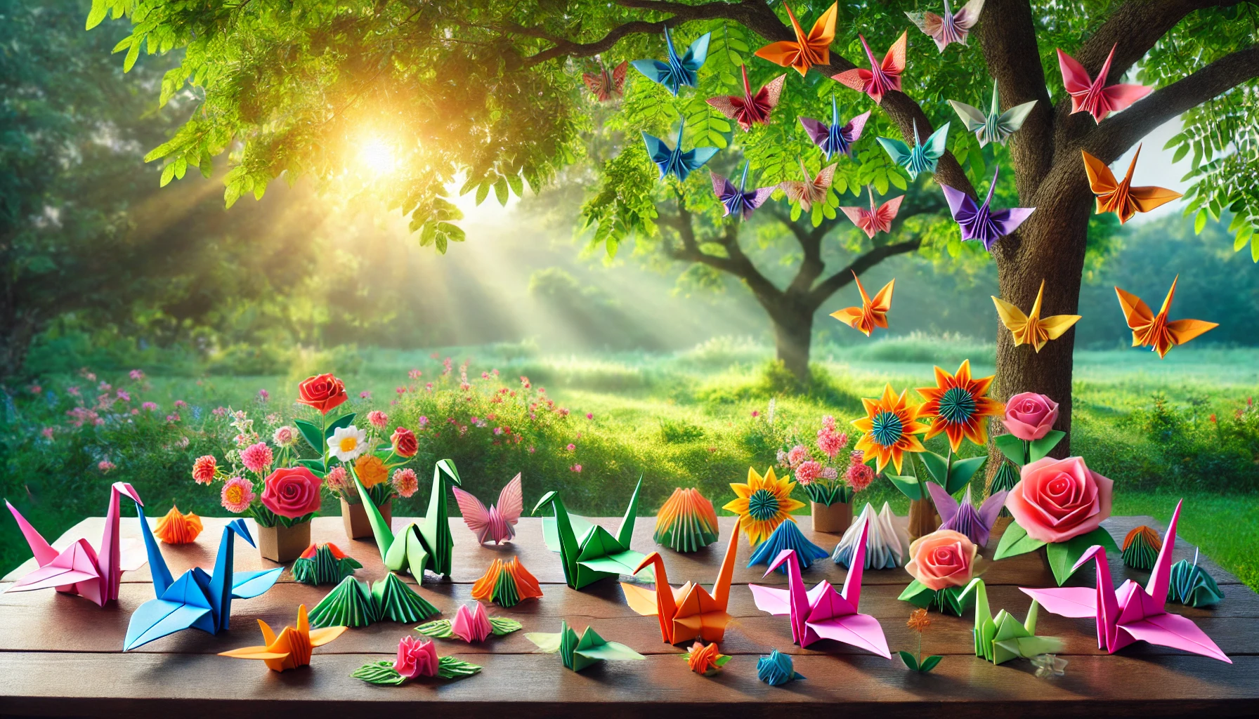 Ilustrasi, Kreatifitas dalam kertas origami, BatakPos.