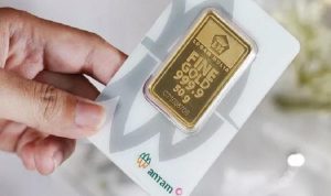 Harga Emas Batangan Antam Naik di Pasaran