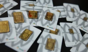 Harga Emas Antam Naik Rp5.000 Menjadi Rp1.496.000 per Gram