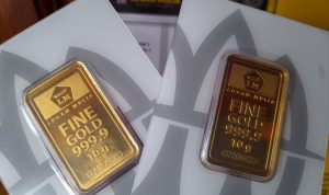 Harga Emas Antam Turun, Begini Rinciannya