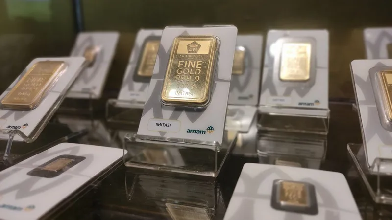 Harga Emas Batangan Turun, Kini Tercatat di Rp1.490.000 per Gram