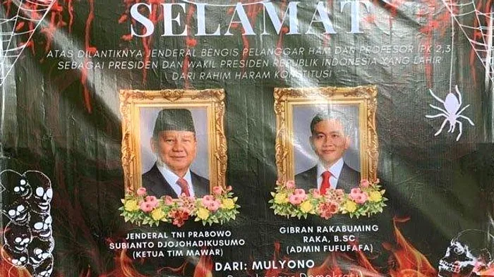 Ini Kalimat Sindiran Karangan Bunga BEM FISIP UNAIR