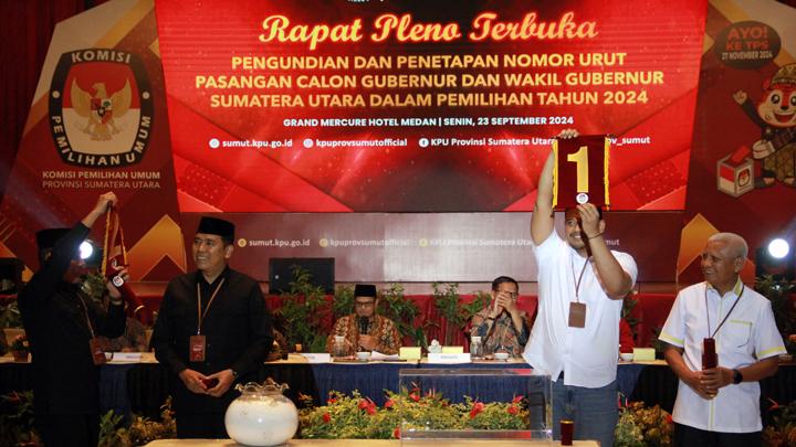 Ini Tema yang Diangkat di Debat Perdana Paslon Pilgub Sumut 2024