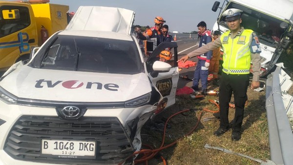 Penjelasan Korban Selamat Mobil Rombongan TvOne Kecelakaan di Tol Pemalang