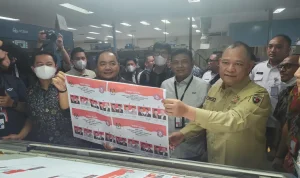 Ketua KPU Lakukan Pengecekan Pencetakan Surat Suara Pilkada 2024