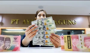 Kurs Rupiah Terhadap Dolar AS Menanjak 30 Poin