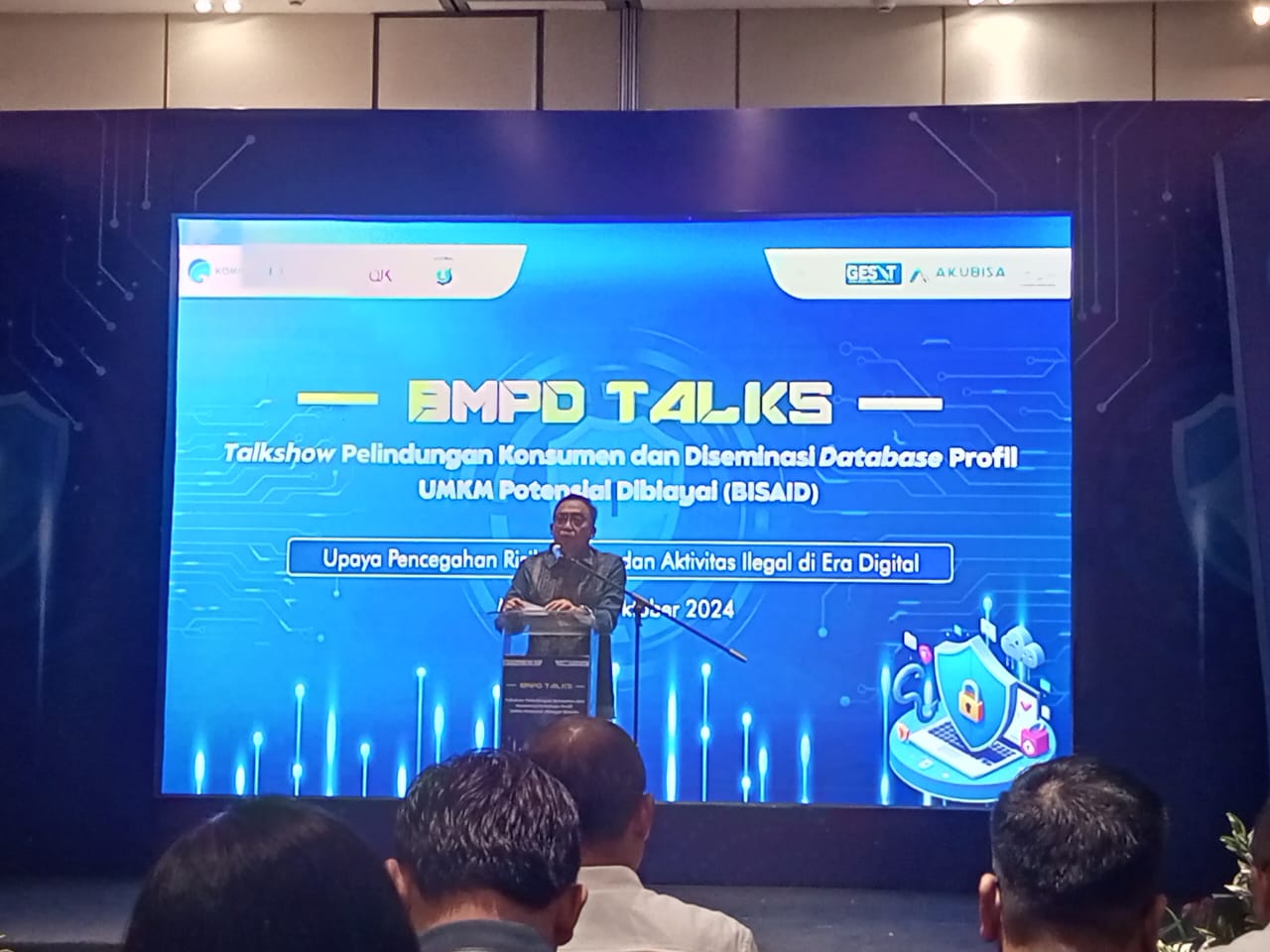 Kepala Kantor Perwakilan Wilayah Bank Indonesia (KPwBI) Provinsi Sumatera Utara, IGP Wira Kusuma (foto) dalam kegiatan BMPD Talks, yang mengusung tema “Talkshow Pelindungan Konsumen dan Diseminasi Database Profil UMKM Potensial Dibiayai (BISAID).(Istimewa).