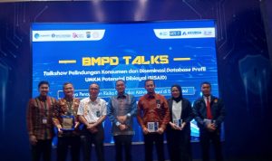 Kepala Kantor Perwakilan Wilayah Bank Indonesia (KPwBI) Provinsi Sumatera Utara, IGP Wira Kusuma (tengah) berfoto bersama.(Istimewa).