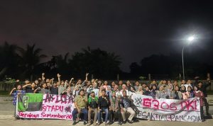 Foto bersama Pengurus Komisariat HMI fakultas Ilmu Sosial UIN SU
