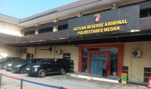 Kantor Polrestabes Medan.(Istimewa).