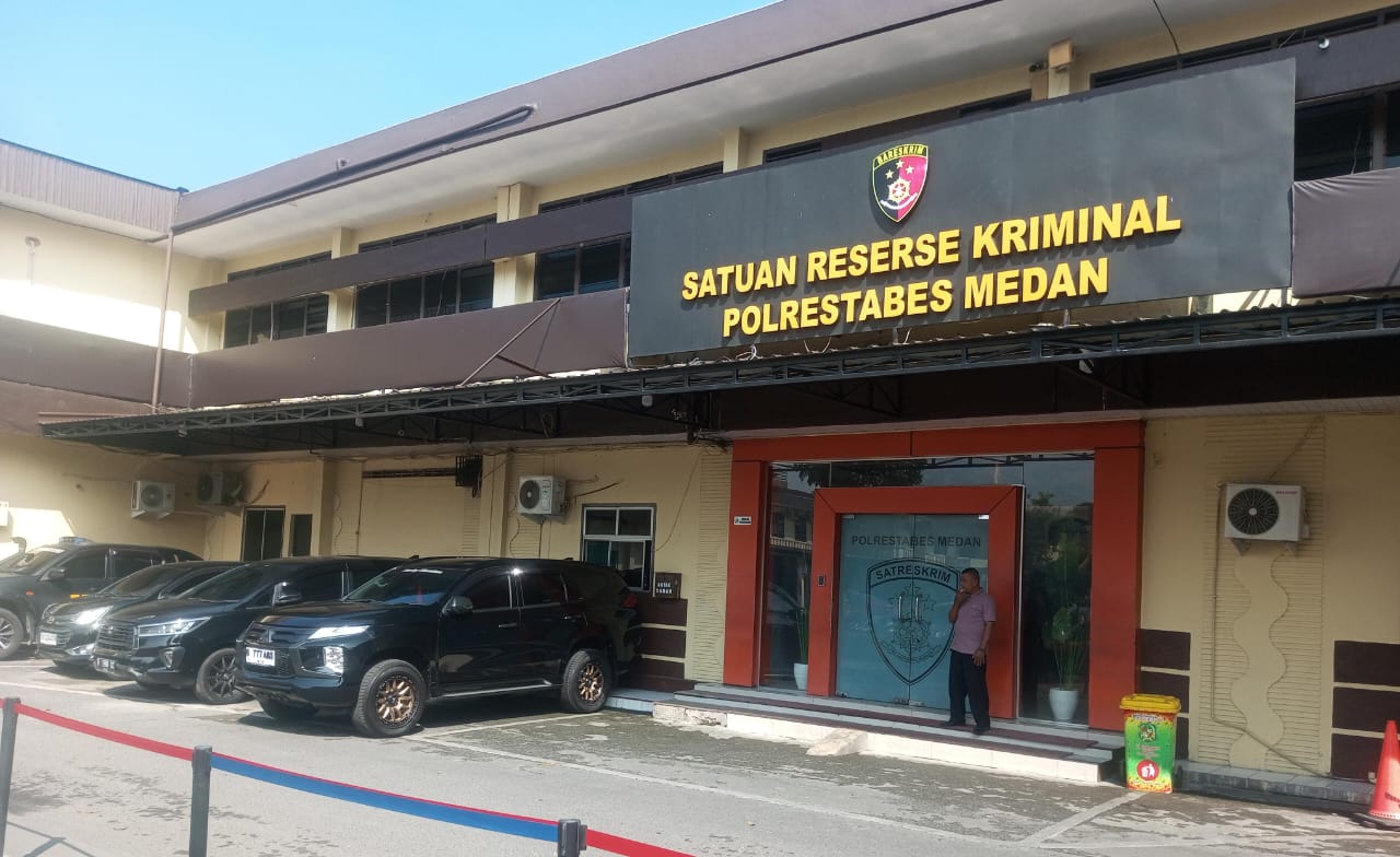 Kantor Polrestabes Medan.(Istimewa).
