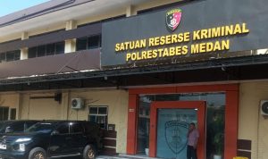 Kantor Polrestabes Medan.(Istimewa).
