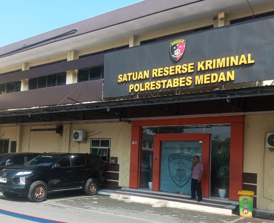 Kantor Polrestabes Medan.(Istimewa).