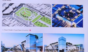Master Plan Pasar Pusat Pasar Medan pasca revitalisasi oleh Pemko Medan. BP/ist