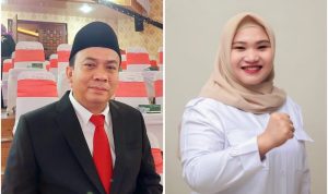 Tia Ayu Anggraini (kanan) Ketua Fraksi di DPRD Medan. BP/ist