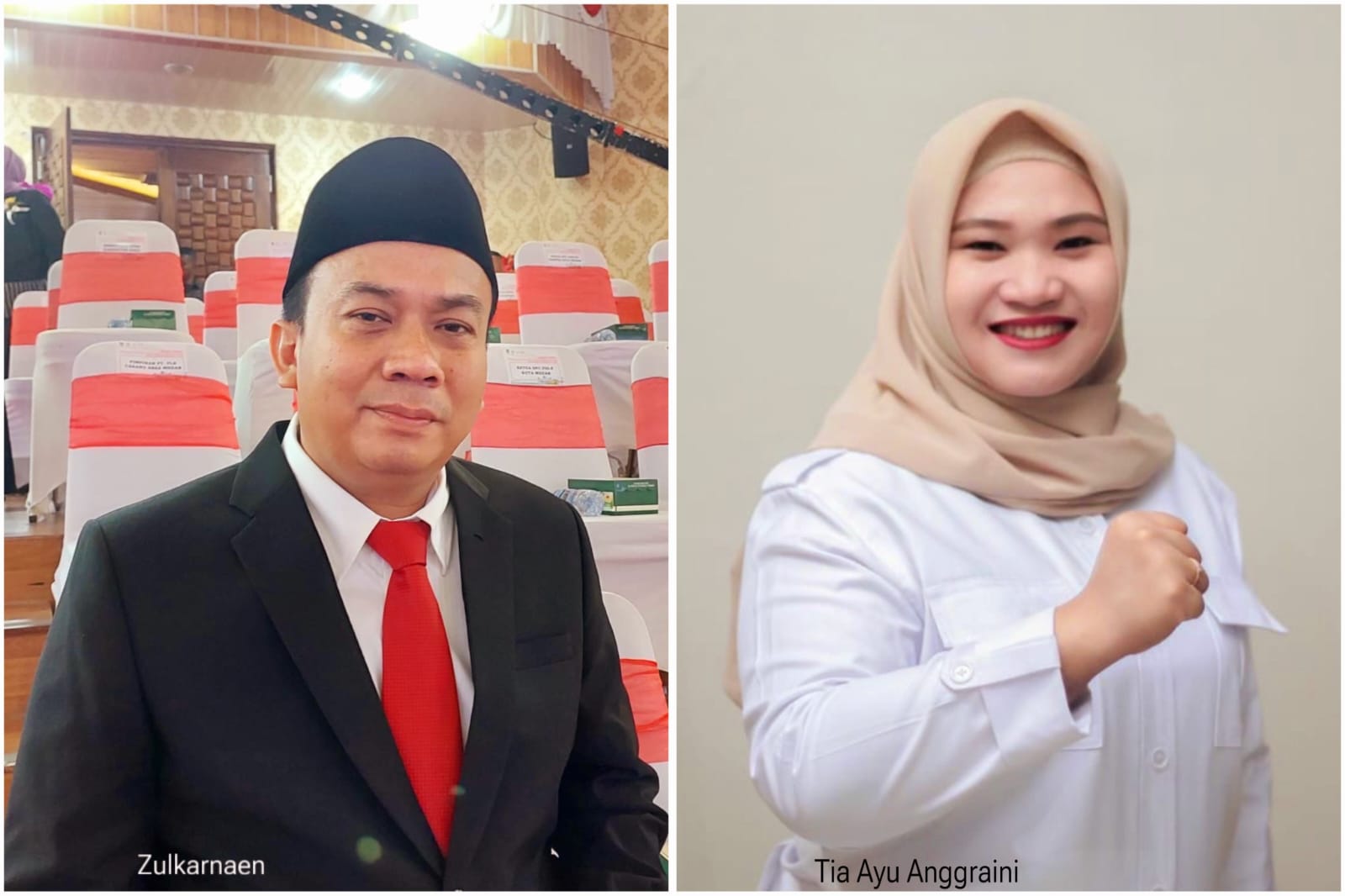 Tia Ayu Anggraini (kanan) Ketua Fraksi di DPRD Medan. BP/ist